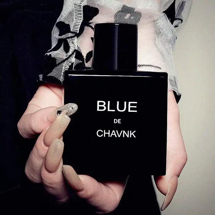 Eau De Parfum vaporisateur Spray 50ML bleu homme Prefume Note fruitée