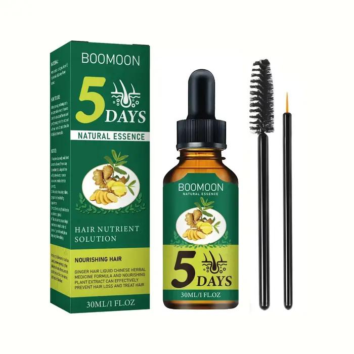 Fluide anti-chute de cheveux au gingembre 30ml - Combat la calvitie
