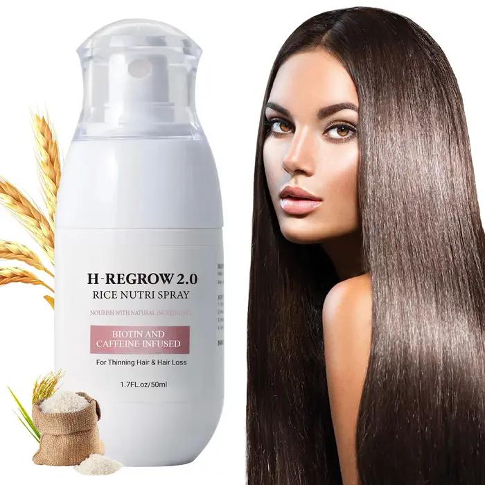Spray pour cheveux, eau de riz