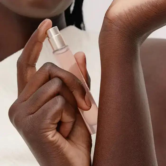 Vaporisateur 10 ml Parfum Bois de Santal Original Brume Corporelle Parfumée Vanille Caramel Rare Format Voyage Eau