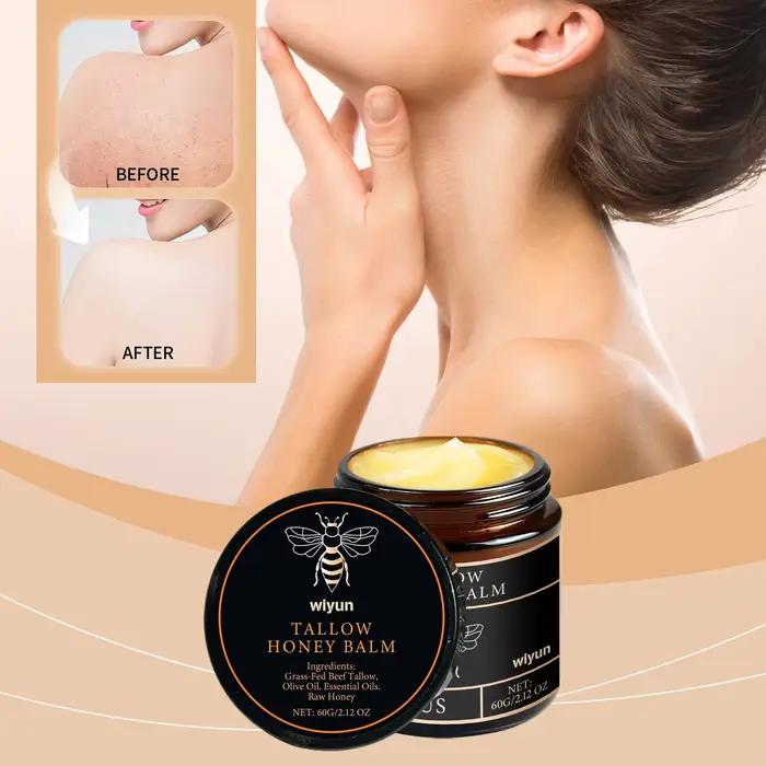 Tallow crème au miel lueur hydratante pour la peau améliorer l'élasticité doux blanchiment