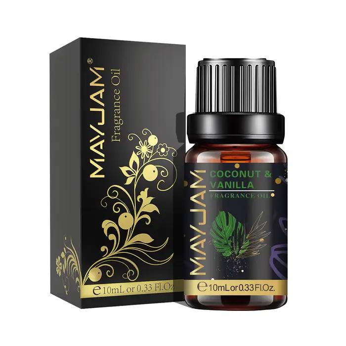 MAYJAM 10ml huile parfumée pour maison voiture diffuseur noix de coco vanille La Vie Est Belle ange orchidée noire