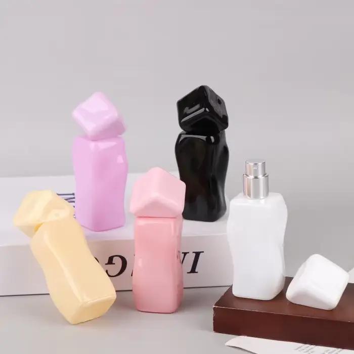 1 pièces aléatoire vide 30ml recharge parfum vaporisateur bouteille verre Portable