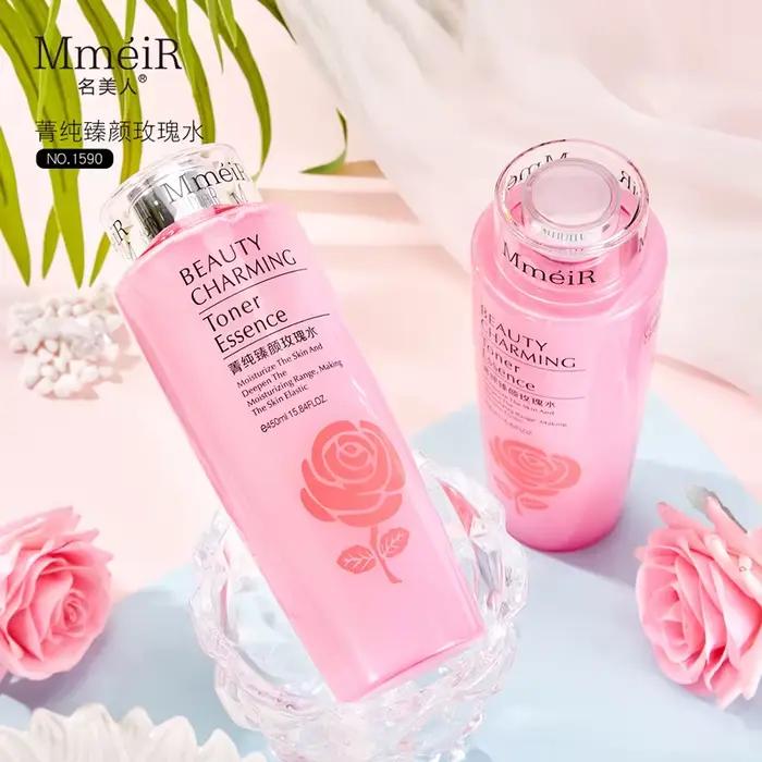 450ml eau de Rose eau adoucissante Toner d'eau