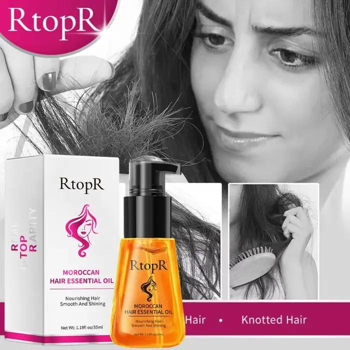 Huile capillaire marocaine, réparation nourrissante, cheveux endommagés, améliore les cheveux fendus, élimine rugueux, traitement gras, soins capillaires, huile capillaire d'argan