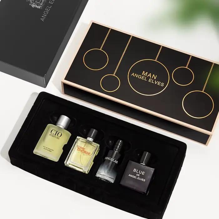 Coffret Cadeau Parfum Naturel Frais Homme Femme – Nouvelle Marque de Parfum Longue Durée pour Elle et Lui – Senteurs Charmantes