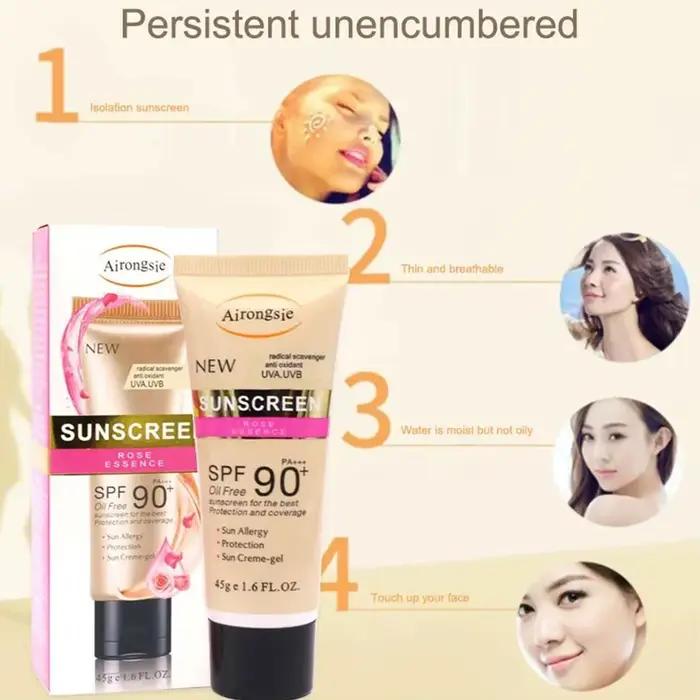 45g crème solaire pour le visage SPF 60/SPF 90