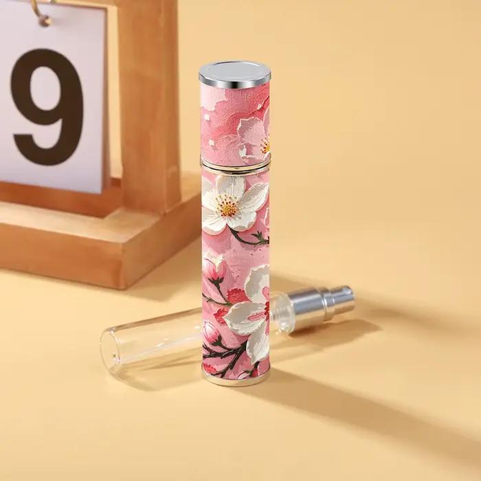 Bouteille de parfum en cuir PU à la mode