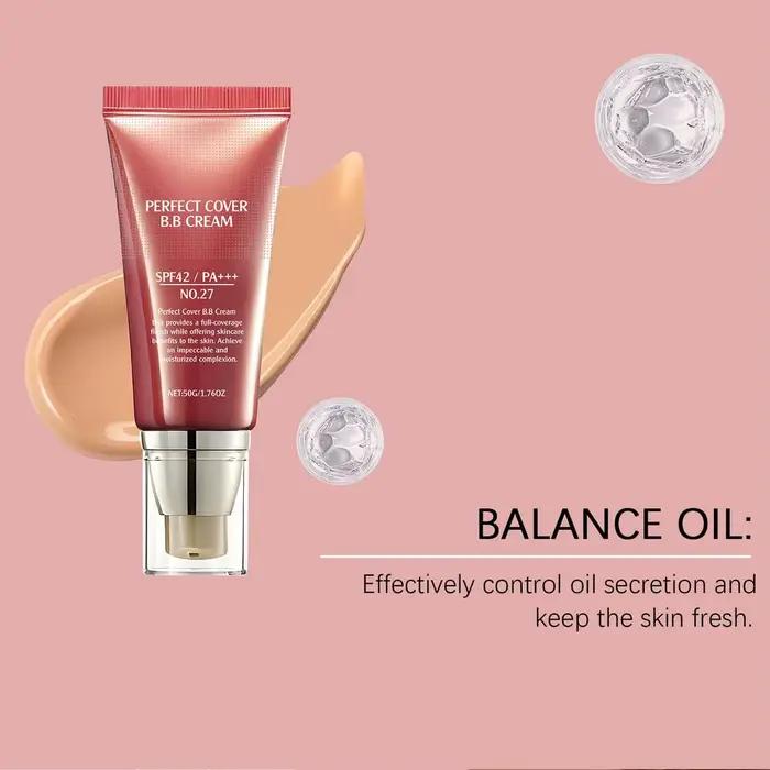 Crème BB SPF 42 PA +++ Hydratant teinté pour le visage
