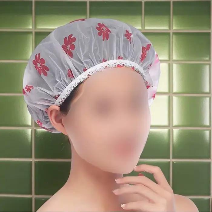 Bonnet de douche étanche pour femmes
