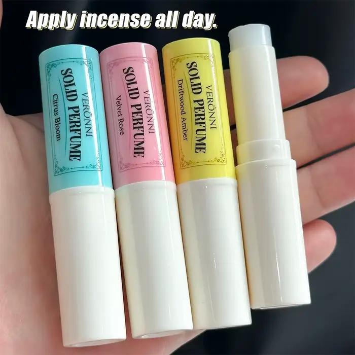 3 bâtons de parfum solides - Parfum longue durée