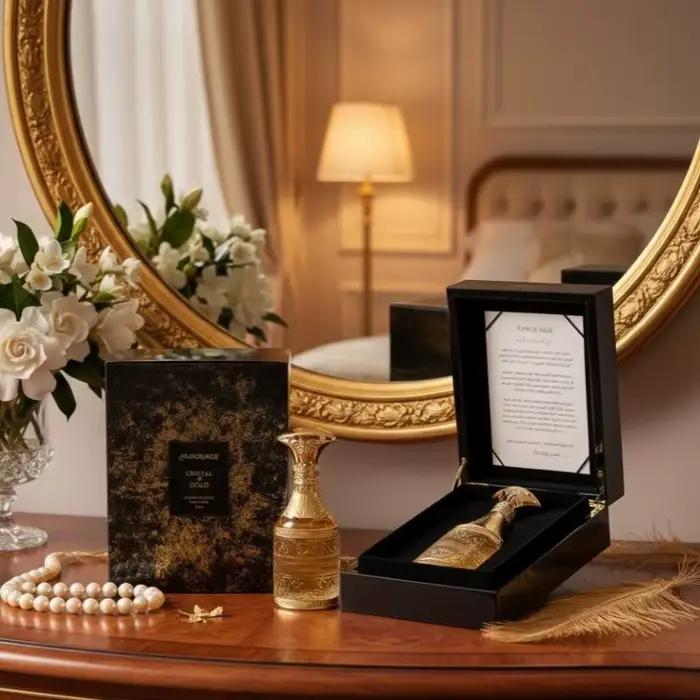 AMOUAGE Cristal Or luxe homme Eau De Parfum 50ml longue durée élégant rayonnant sensuel