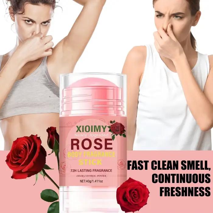 Déodorant parfumé à la rose pour les aisselles