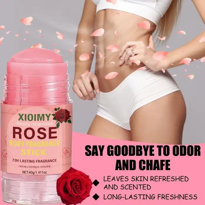 Déodorant parfumé à la rose pour les aisselles