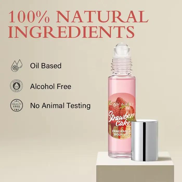 Eau de parfum 10 ml à la fraise et au shortcake pour femmes