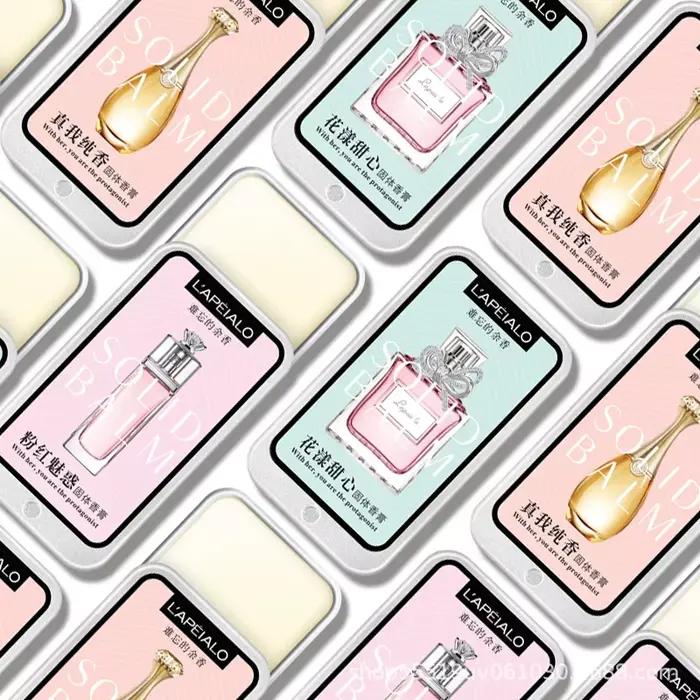 Baume solide parfumé aux phéromones pour femme