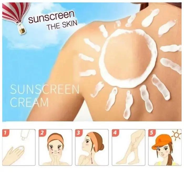Crème solaire à l'essence de rose 45g SPF90+ sans huile