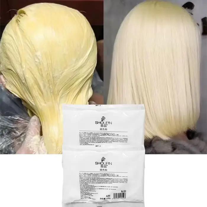 Agent de blanchiment des cheveux professionnel naturel