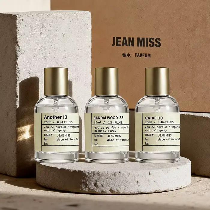 Coffret de Parfums Boisés 25ml*3 Cadeaux de Noël – Santal Sensuel