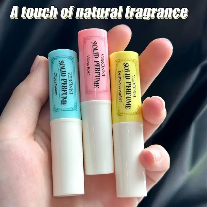 3 bâtons de parfum solides - Parfum longue durée