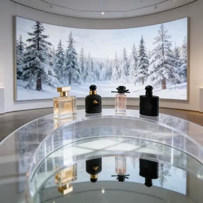 Coffret cadeau de parfum pour femme de 4 parfums floraux Woody longue durée 105 ml Collection