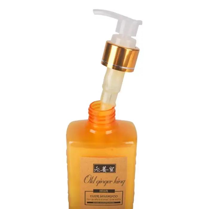 Shampoing et revitalisant au gingembre véritable, shampoing de soin capillaire pour la croissance des cheveux, Anti-chute rapide et Dense, 300ml