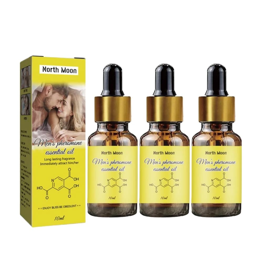 3 pièces phéromones parfum pour hommes parfum Collection intense parfum phéromone huile essentielle
