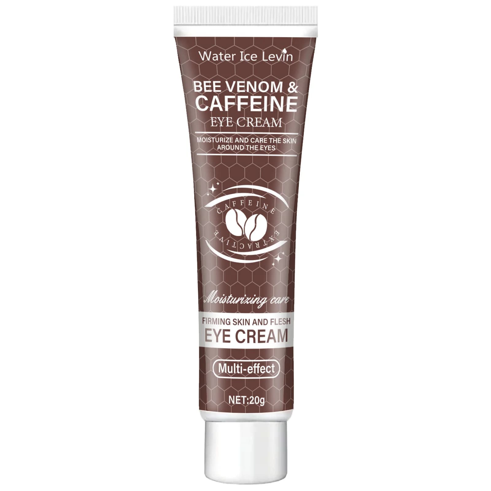 Crème Contour des Yeux Hydratante et Raffermissante Intensive à la Caféine Naturelle 20g, pour les P