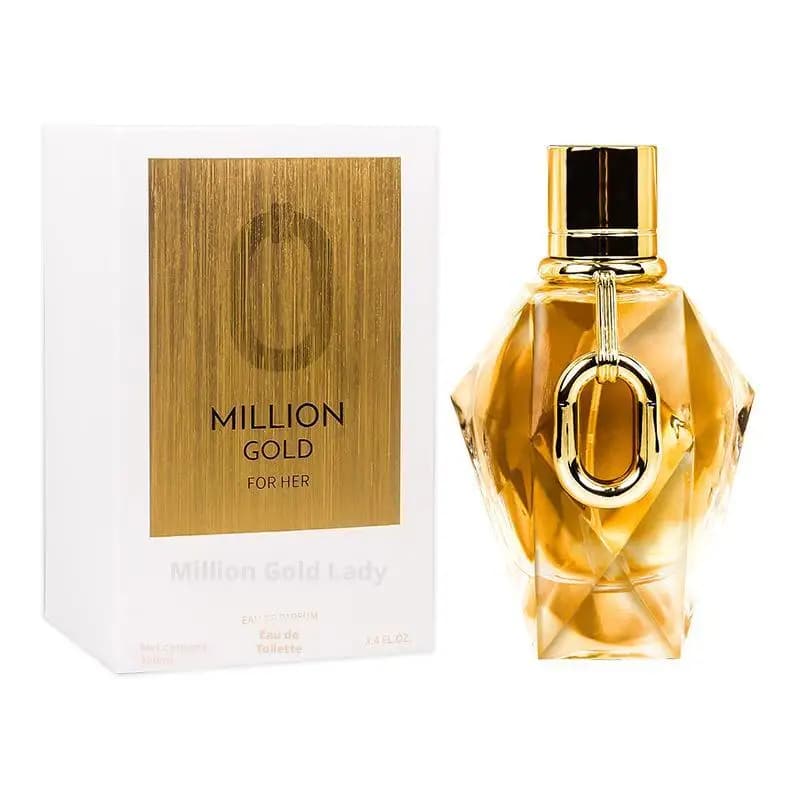 100ml Parfum millions d'or pour femmes Parfum Woody parfum Floral frais Eau De Parfum Date quotidien