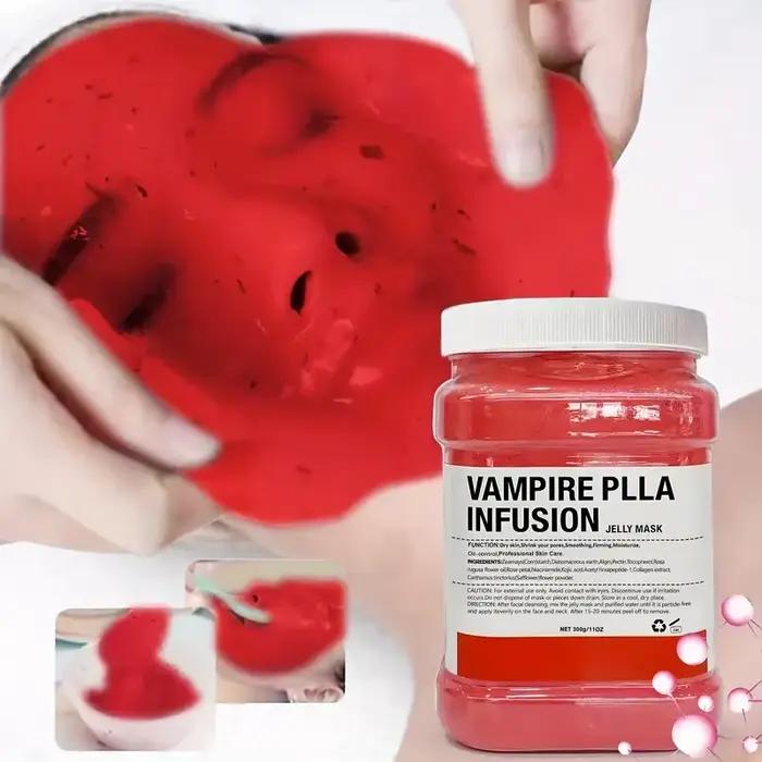 Masque hydratant et raffermissant pour le visage à base de poudre hyaluronique