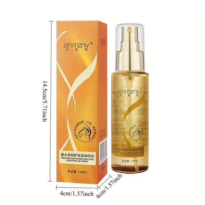 100ml parfum soin des cheveux huile essentielle spray éclaircissant