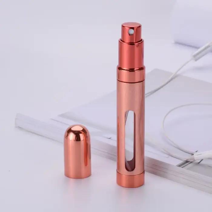Flacon de parfum 12 ml, petit flacon vide en verre portable pour échantillons, ustensiles cosmétiques, petit flacon pulvérisateur, flacon vide à pression, distributeur