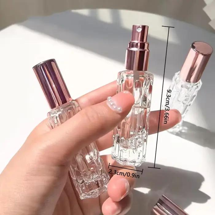 Mini bouteilles de pulvérisation de parfum de 10ml, 2 pièces, liquide de voyage Portable, contenant un atomiseur, livrer un entonnoir de parfum