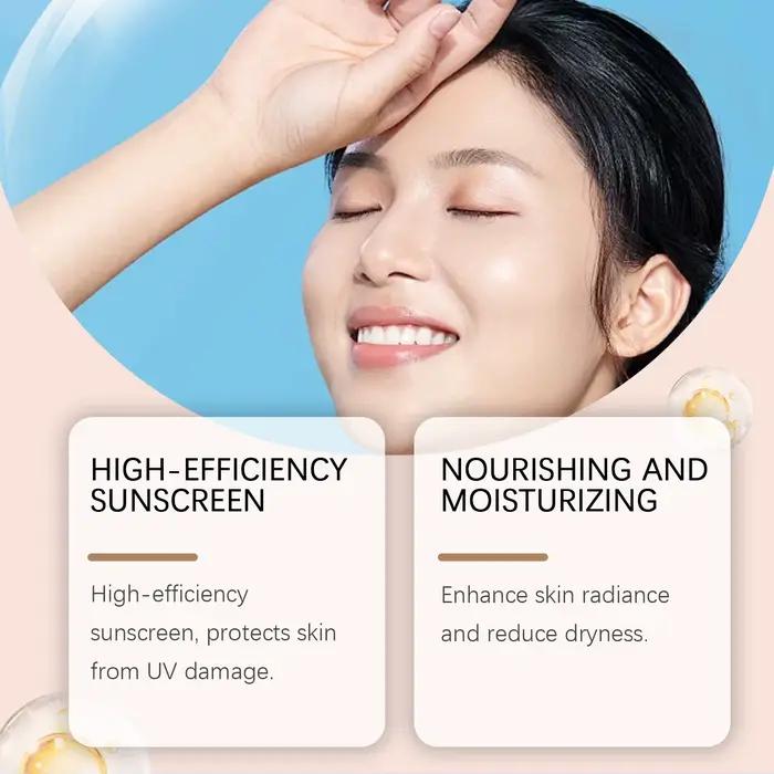 BB crème teintée avec SPF 30 couverture complète Pores invisibles acné éclaircissant Niacinamide maquillage nu fond de teint pour le visage imperméable