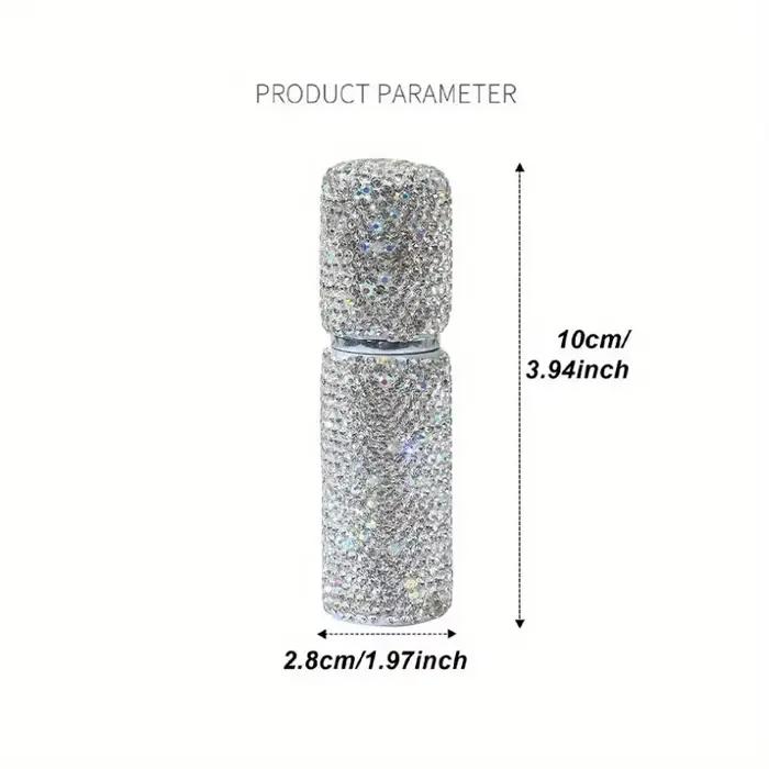 Bouteille de pulvérisation de parfum en cristal de 10ml