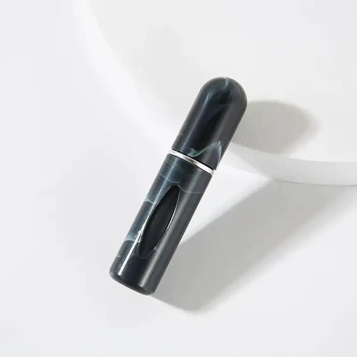 Mini flacon vaporisateur de parfum rechargeable de 5 m à motif verre
