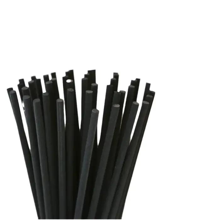 Bâtons de diffuseur d'aromathérapie épais en Fiber noire