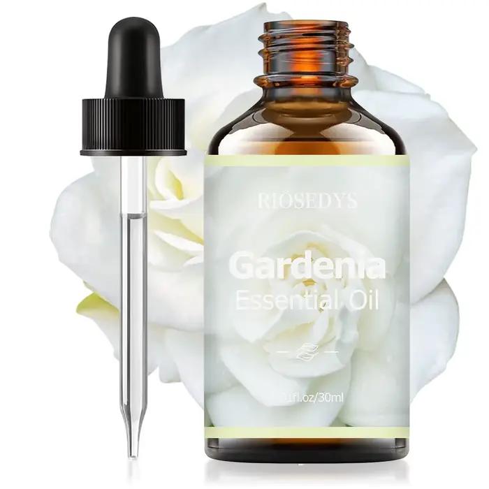 Huile essentielle de gardénia, huile parfumée florale de luxe pour diffuseurs, loisirs créatifs et aromathérapie, parfum doux, crémeux et élégant