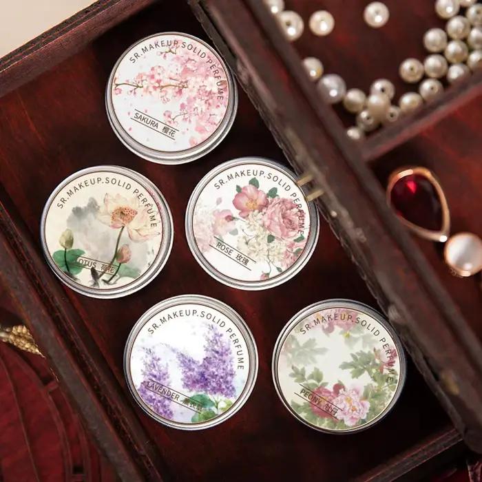 Baume parfumé portable pour femmes