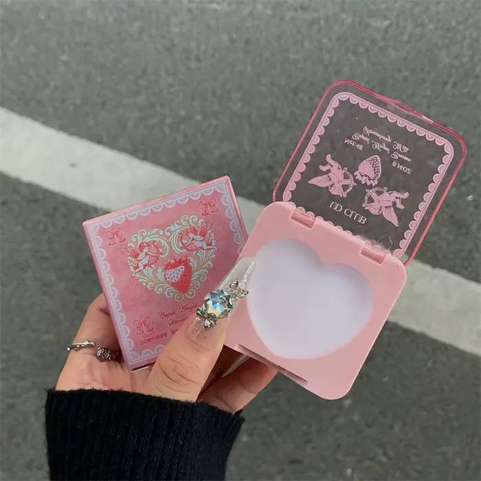 Baume parfumé Coréen Style Cupidon Ange, senteurs Fraise, Lait, Gardénia, Litchi, Pomme, pour Femme,