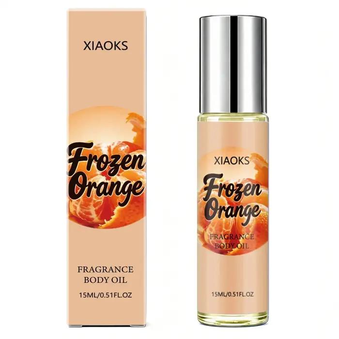 Parfum roll-on pour femme à l'odeur d'orange, parfum élégant aux notes d'agrumes, léger et naturel, unique et rafraîchissant, augmente la probabilité d'attirer l'attention du sexe opposé. Ingrédients