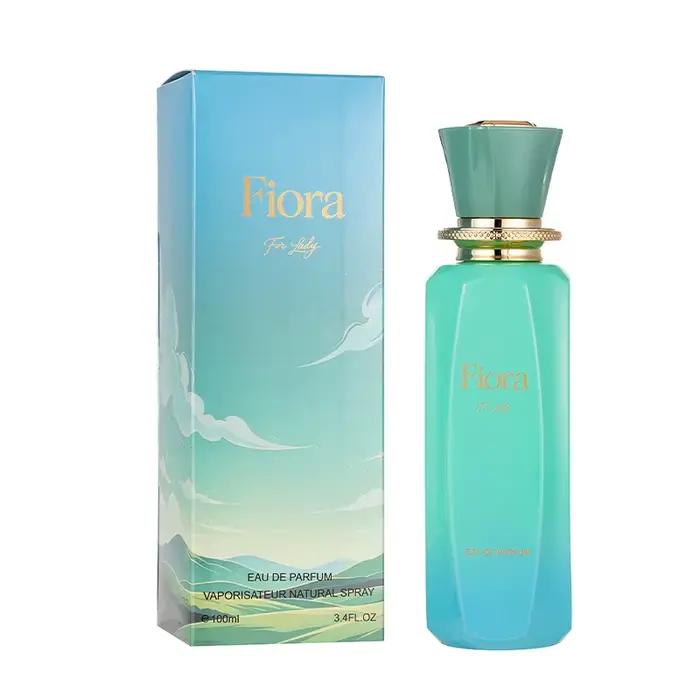 Fiora Eau de Parfum pour Femme, Parfum Floral Fruité Longue Durée, Flacon Dégradé, Parfum Portable pour Femme, Cadeau pour les Rendez-vous Quotidiens