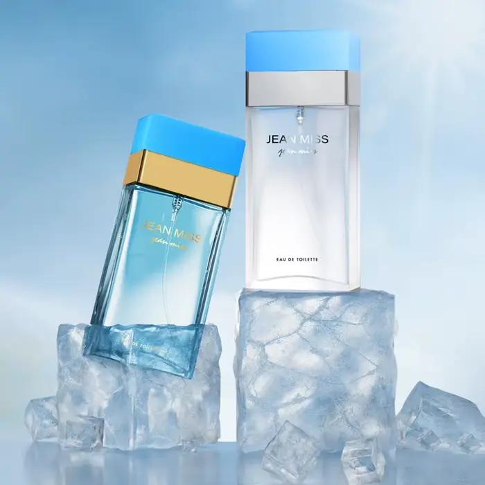 Parfum unisexe éternel bleu Rose Floral bois Cologne naturel durable charme océan Eau De Toilette 100ml vaporisateur