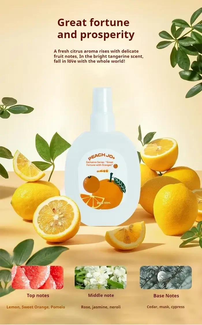 Parfum fruité pour femme senteur douce de raisin fraise orange longue tenue léger portable occassions spéciales