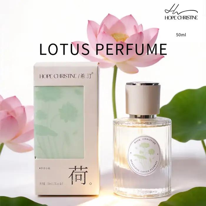 Parfum Lotus Frais, senteur florale-boisée longue durée avec l'arôme de la sérénité orientale