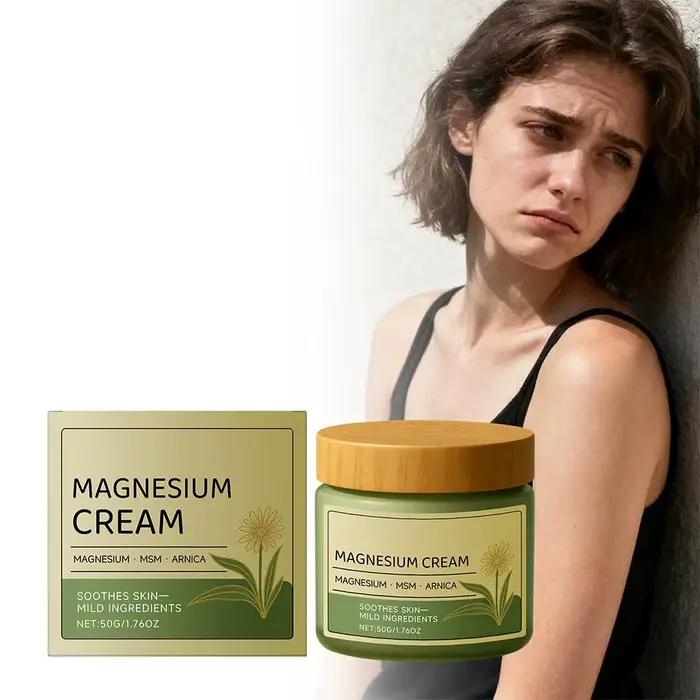 Crème apaisante au magnésium