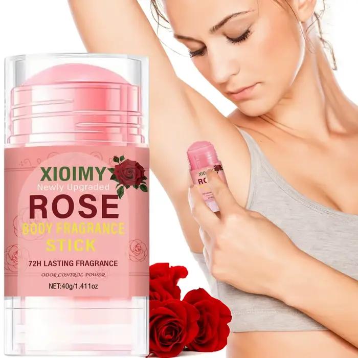 Déodorant parfumé à la rose pour les aisselles