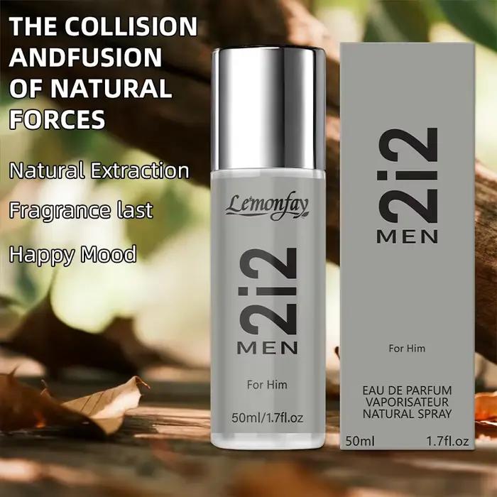 Lemonfay 2i2 Eau de Parfum pour Homme - 50ml Spray Naturel