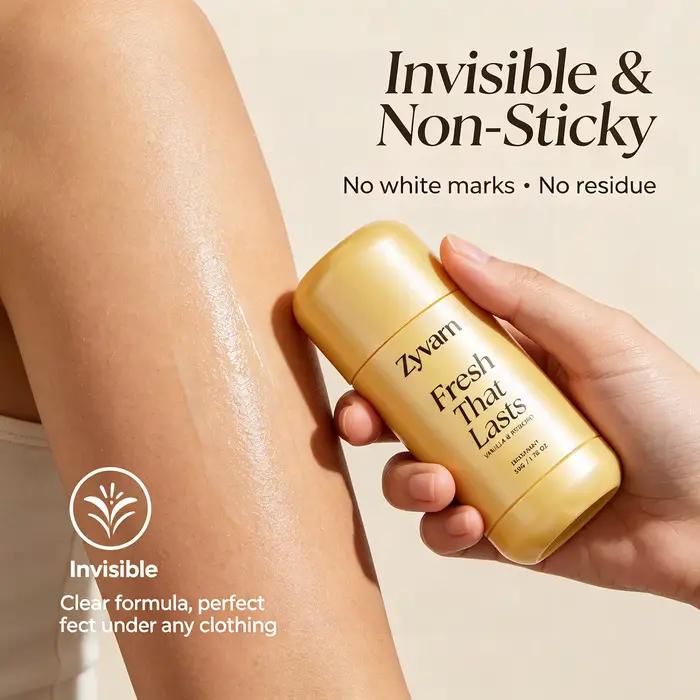Stick parfumé invisible Vanille & Pistache