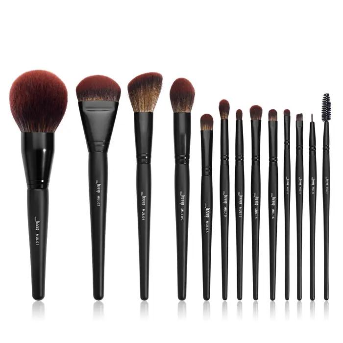 Jessup ensemble de pinceaux de maquillage